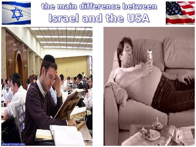 the main difference between Israel and the USA