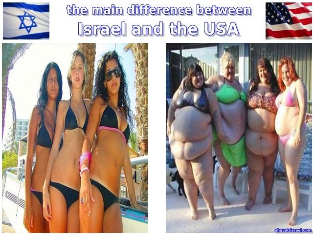 the main difference between Israel and the USA